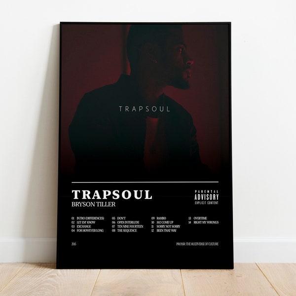 Trapsoul Poster Etsy