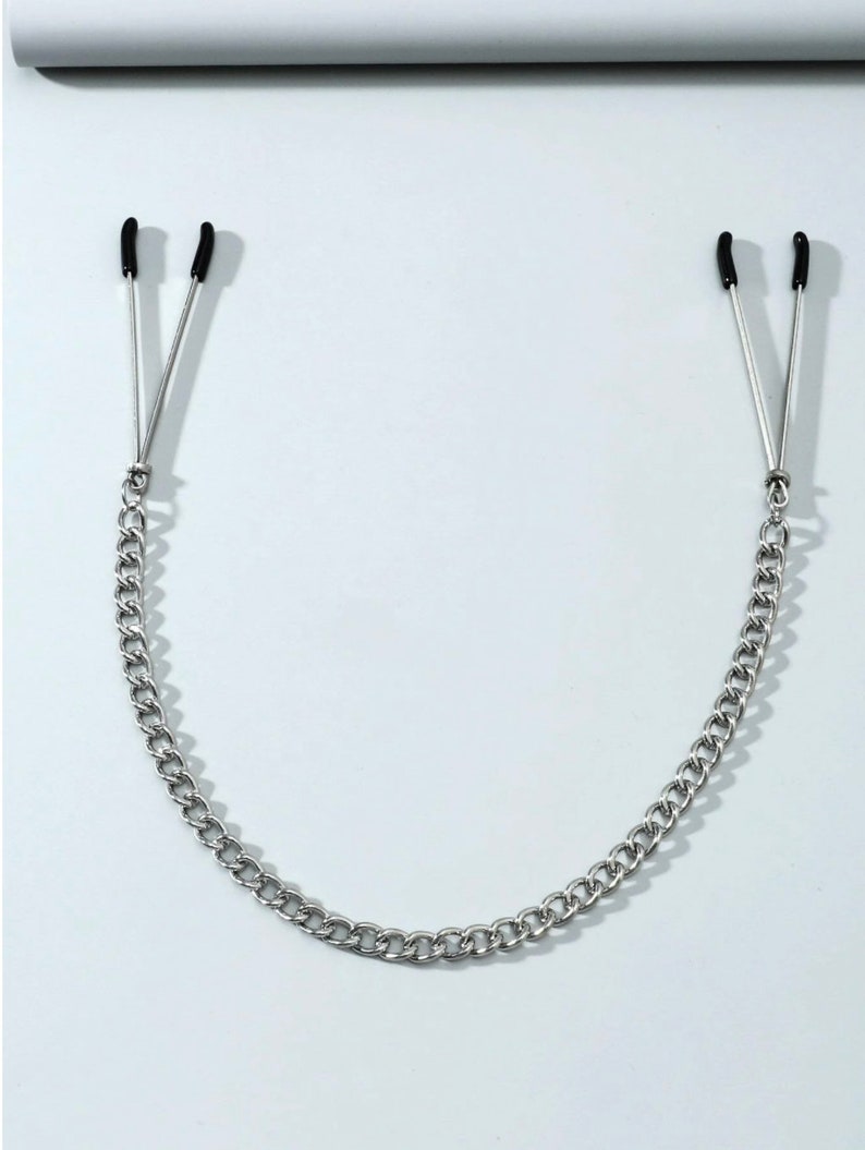 Adjustable Tweezer Nipple Clamps With Chain Nipple Clamp Set Etsy UK