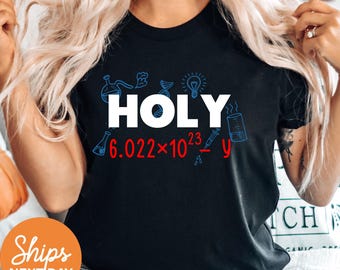Funny Chemistry Shirt, Avogadro’s Constant Number Tee, Scientist Gift, Science Teacher Apparel
