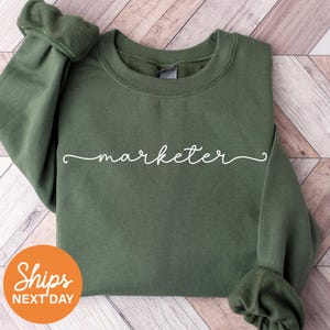 Marketer sweatshirt|Gift for marketers|Promoter Sweatshirt|Marketing Sweatshirt|Management Sweatshirt|Company sweatshirt|promoter gift|3153p