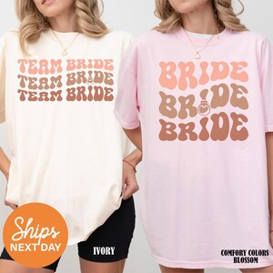 Bachelorette Party Shirts, Bride Team Bride Shirt, Bride T-shirt,Wedding Shirts, Bridal Party Gift,Team Bride Shirts,Bridesmaid Proposal tee