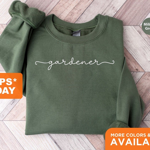 Garden Sweatshirt Etsy