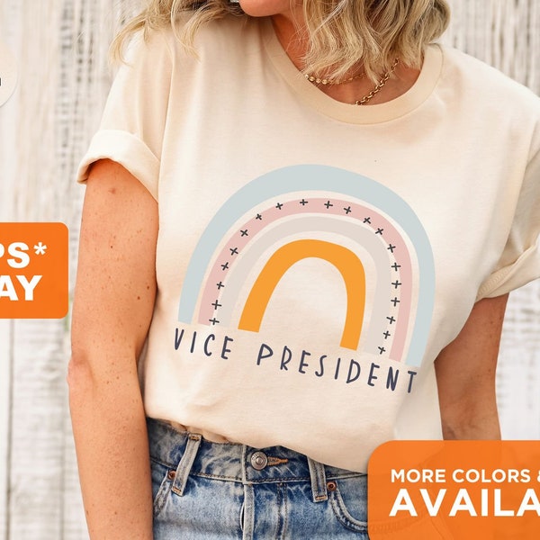 Vice President Shirt | Gifts for Vice President | Madam Vice President Shirt | Vice President Gifts | School Vice President Tee | 1749p