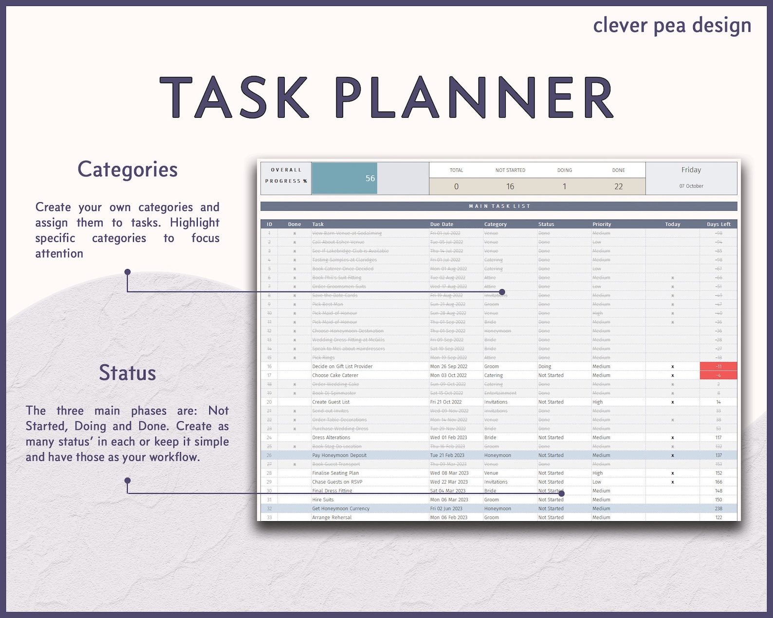 task-planner-excel-template-digital-smart-task-list-etsy