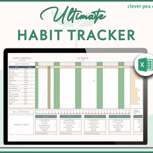 Habit Tracker for Excel Template