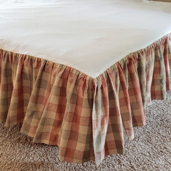 Custommade Bespoke Bedskirt Dust Ruffle King Size Etsy