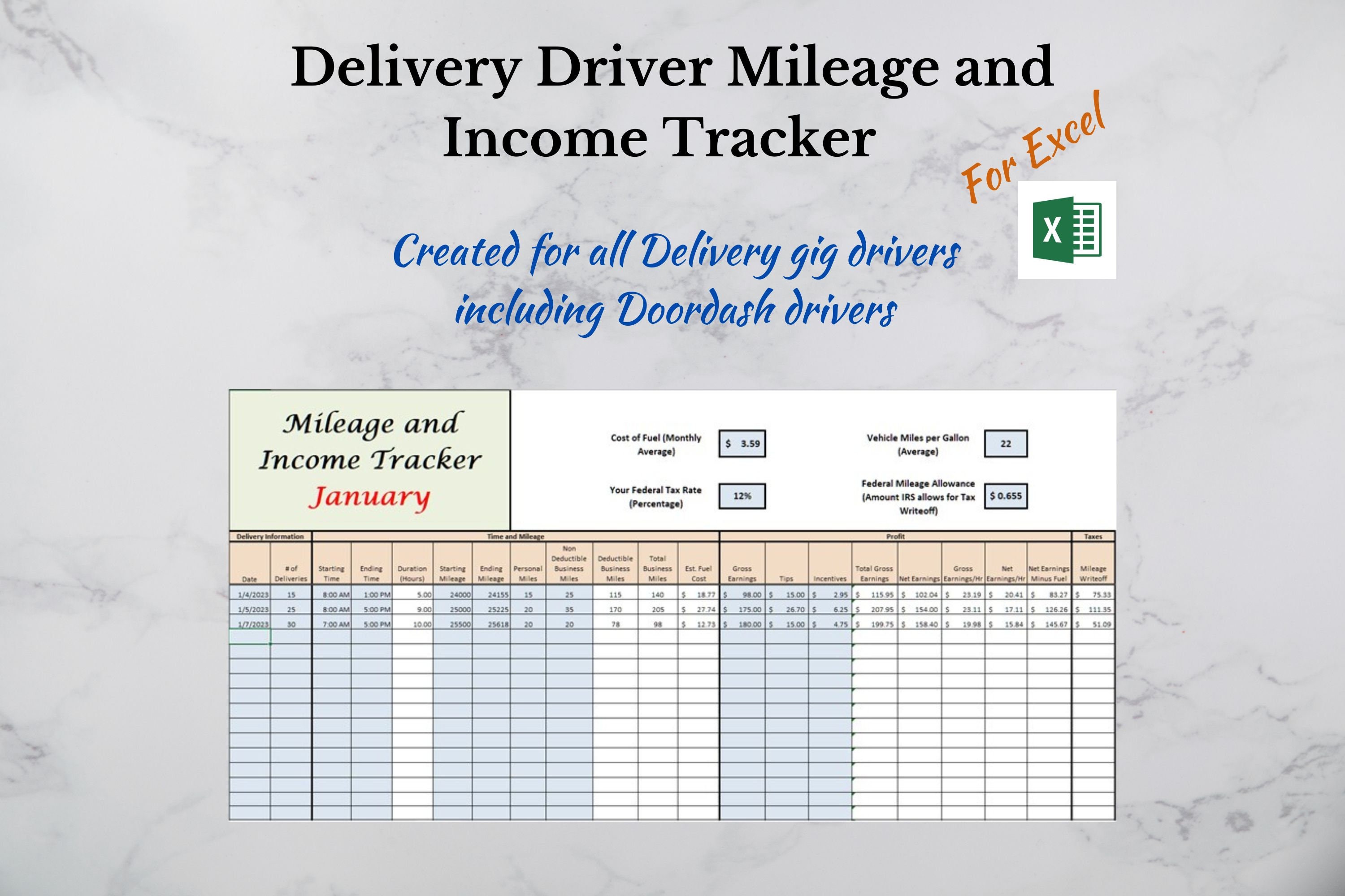 How To Keep Track Of Mileage For Doordash - pxvwddb
