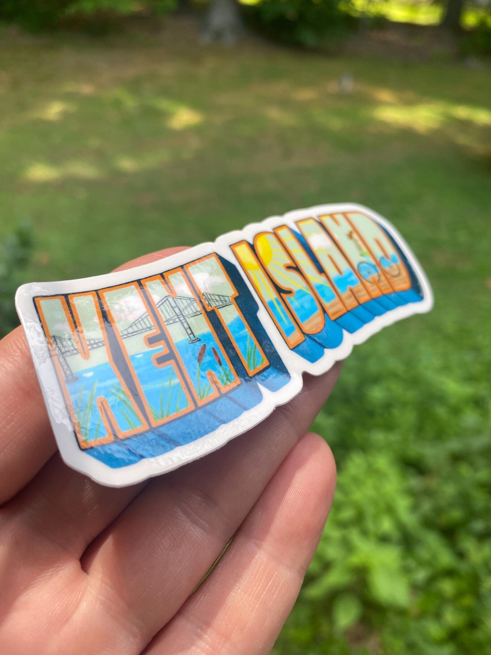 Kent Island, Maryland Vinyl Sticker | Waterproof Decal - Etsy