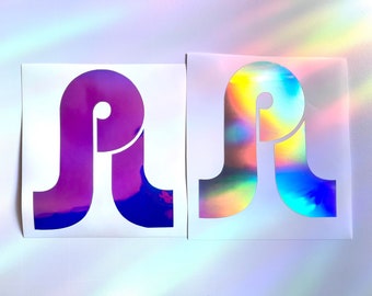 Pretty Lights Decal | Holographic Sticker | EDM Decal | Music Festival | Holographic | Bumper Sticker | Laptop Sticker | Window Sticker