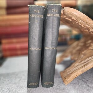 The Newcomes 2 Vols By William Makepeace Thackeray1889