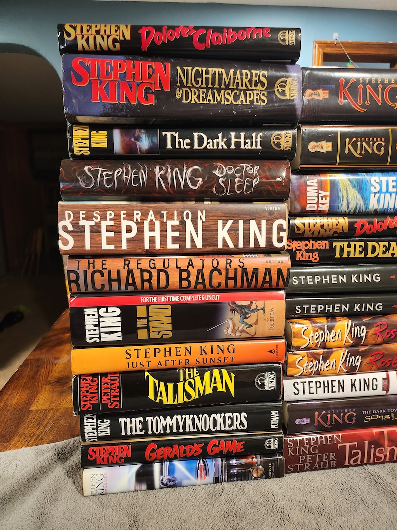 Stephen King Hardcover Books Etsy
