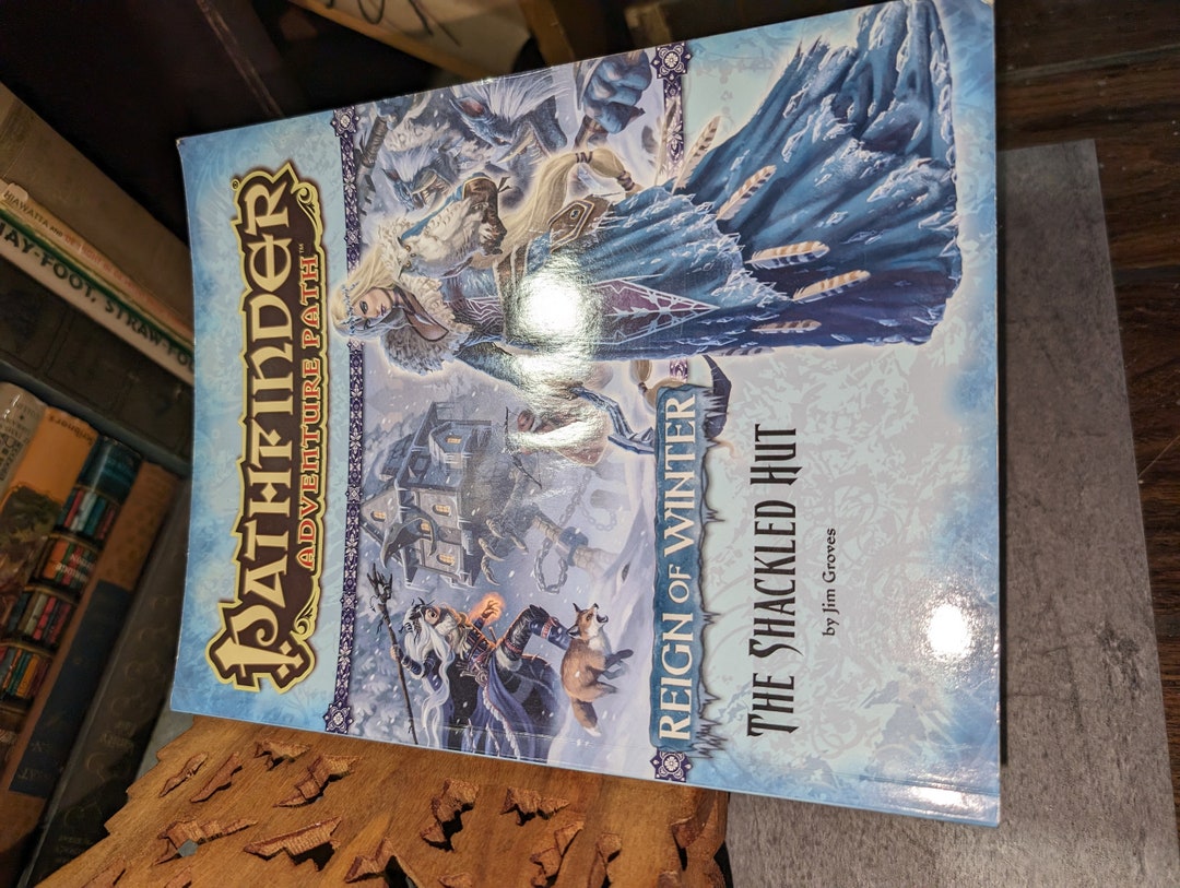 Pathfinder the Shackled Hut Game Book - Etsy