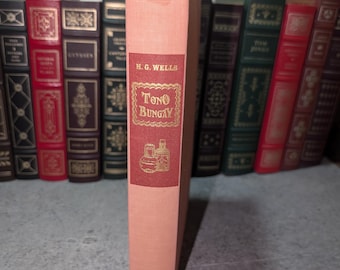 H.G. Wells – Tono-Bungay | Heritage Press 1960 Illustrated Edition | Vintage Collectible Classic Literature
