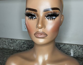 Custom Glam Mannequin Head (Jewel)