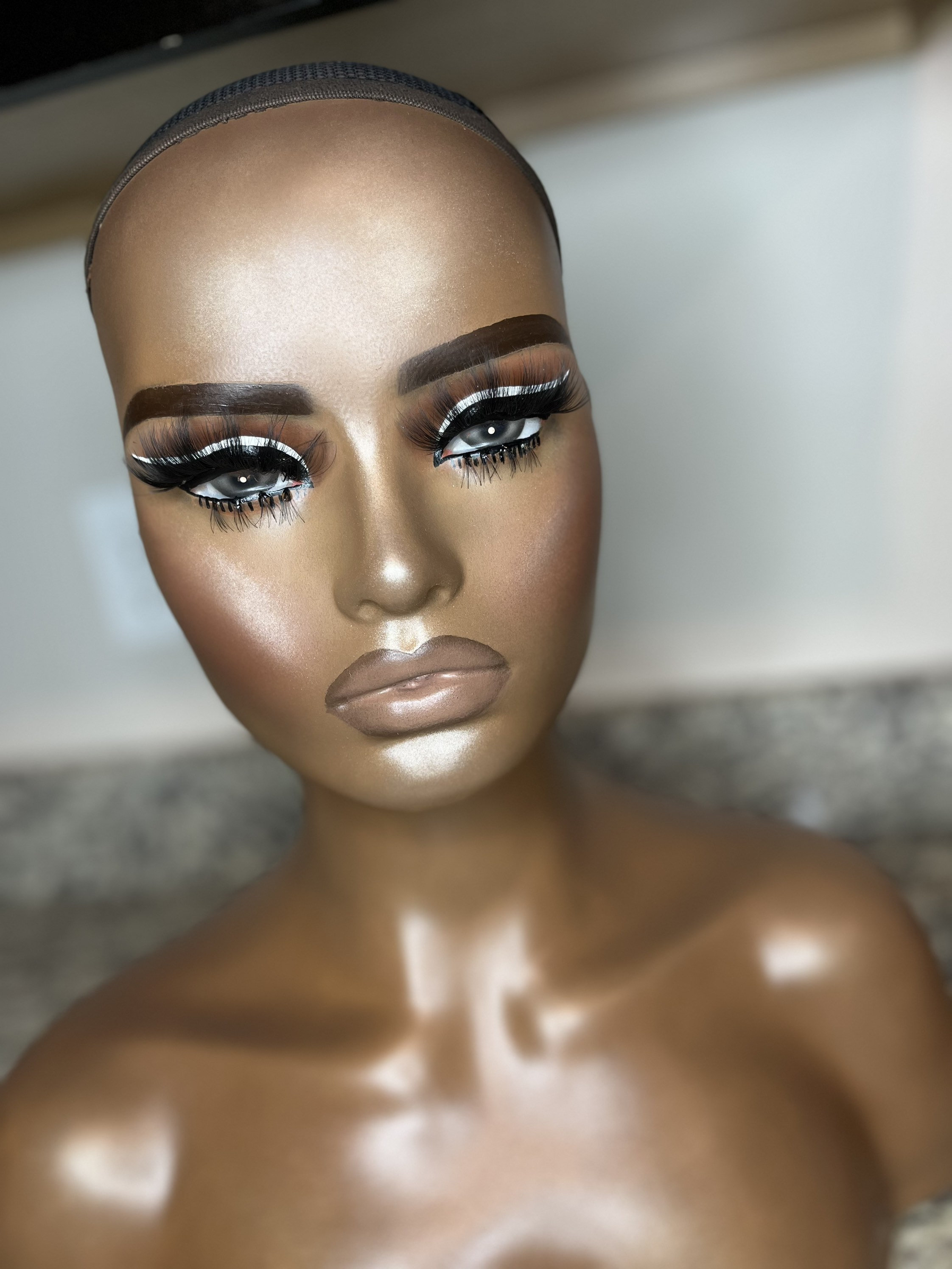Customized Glam Mannequin Head monique Etsy
