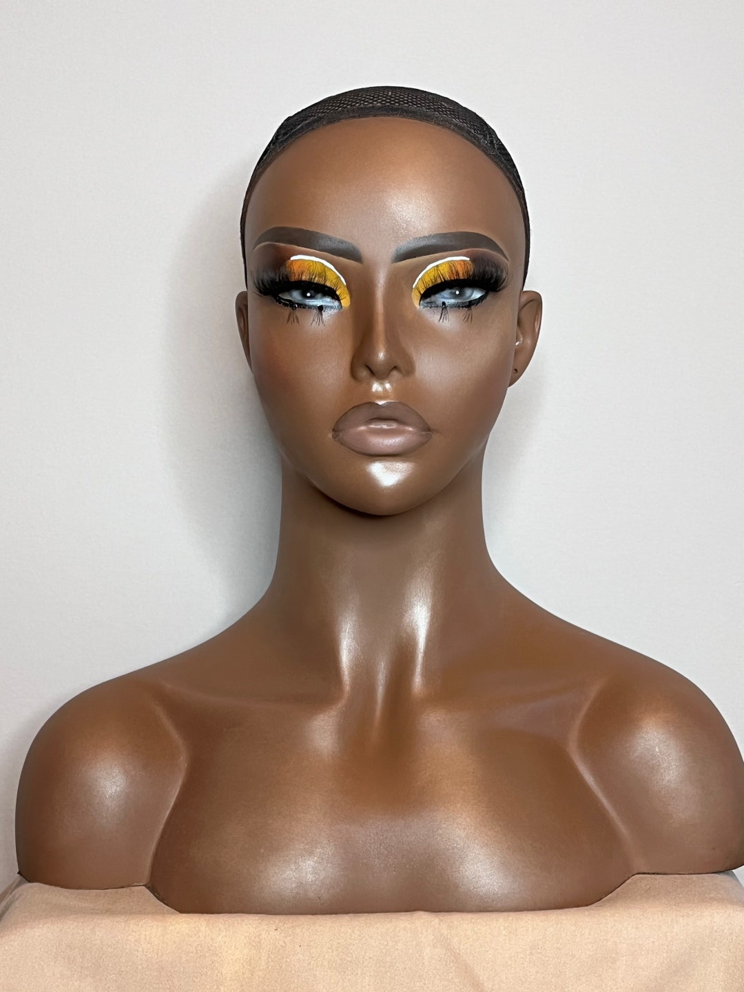 Custom Glam Mannequin Head Makeup Mannequin Wig Mannequin Etsy