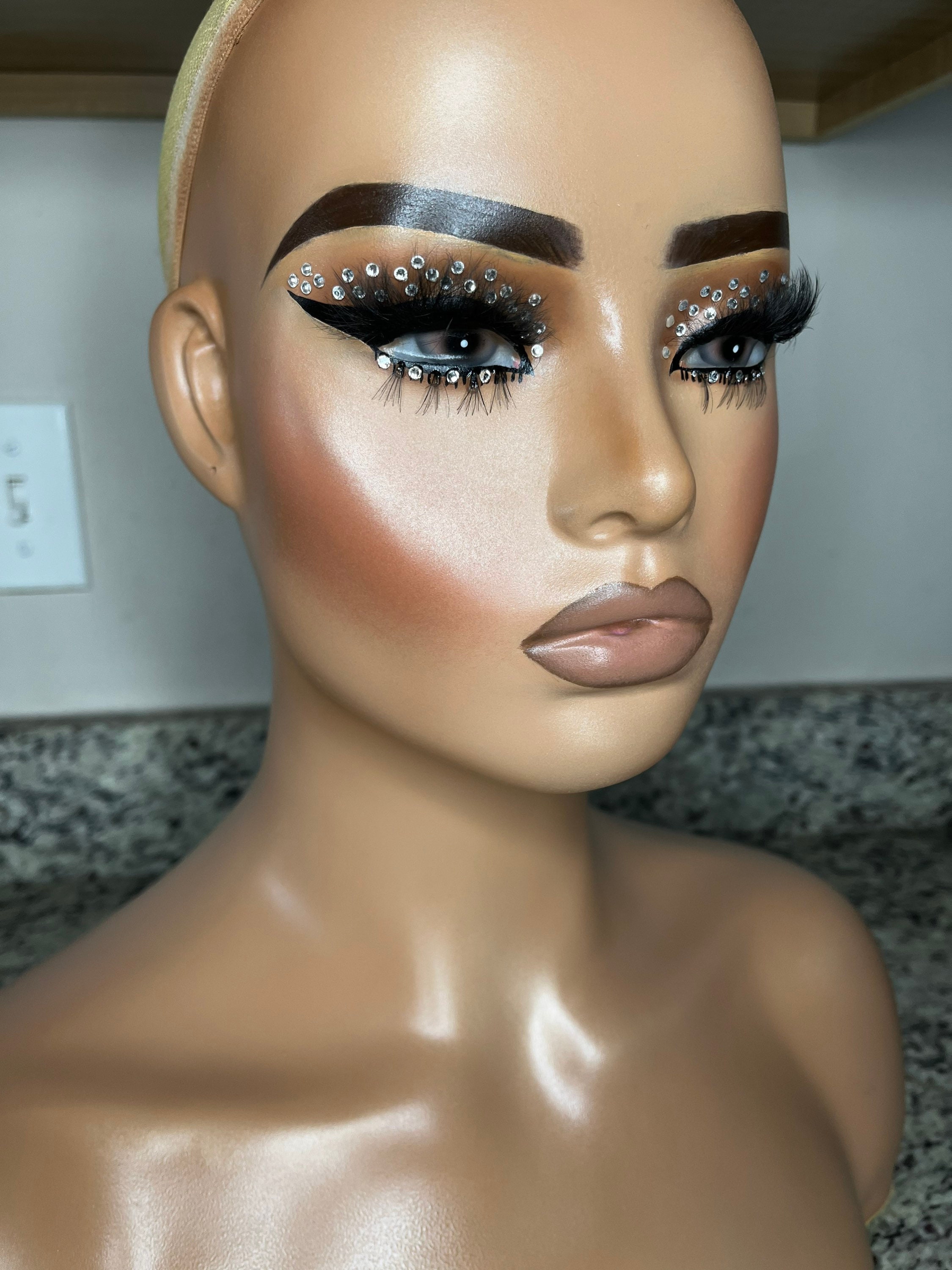 Custom Glam Mannequin Head jewel Etsy