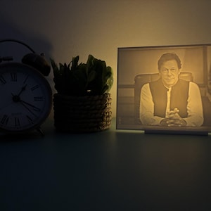 Custom 3D Printed Lithophane – Light Up Your Memories!