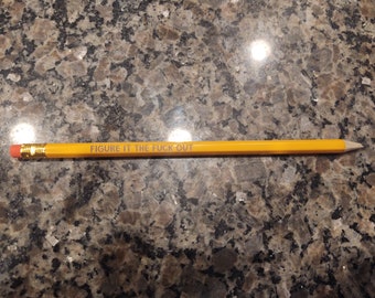 Engraved Pencil