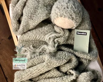 Brushed Alpaca Hand Dyed Wrap Set preorder