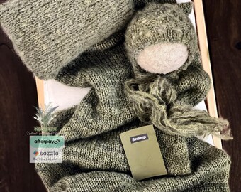 Brushed Alpaca Hand Dyed Wrap Set preorder