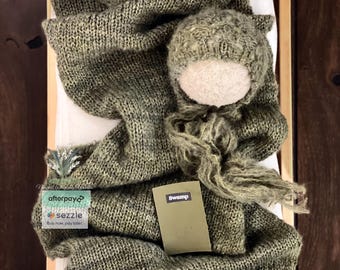 Brushed Alpaca Hand Dyed Wrap Set preorder