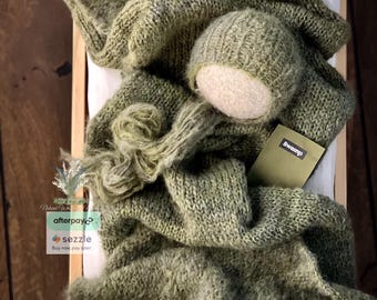 Brushed Alpaca Hand Dyed Wrap Set preorder