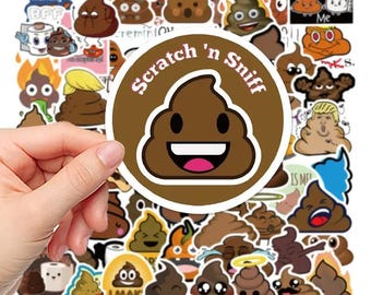 Cartoon Fun Doodle Stickers for Water Bottles Laptop Planner 10/20/30 PCS