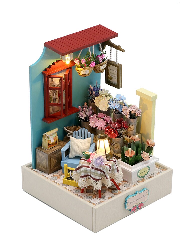 Maquette Miniature Dollhouse - Salon