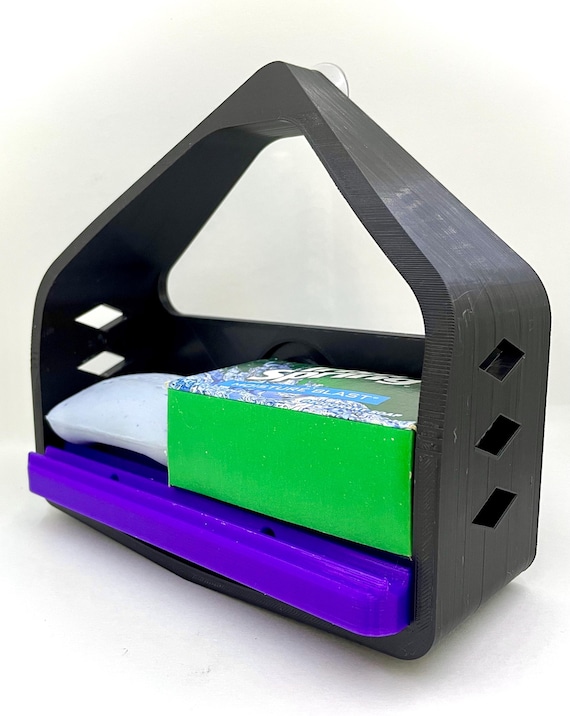 Shower Soap Holder (Double Soap Size - Flat Holder)