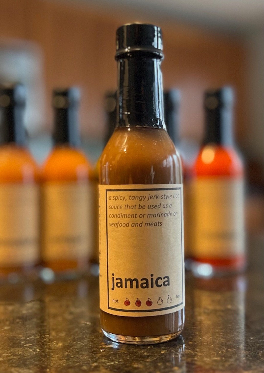Jamaica Sauce Spicy, Tangy, Jerkstyle Etsy
