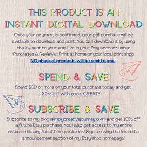 K&ouml;nnte beinhalten: Eine Ank&uuml;ndigung f&uuml;r einen sofortigen digitalen Download mit einem Holzmaserungshintergrund. Der Text lautet "Dieses Produkt ist ein sofortiger digitaler Download". Der Text enth&auml;lt auch Informationen dar&uuml;ber, wie man das Produkt herunterl&auml;dt und einen Rabattcode f&uuml;r Ausgaben &uuml;ber 30 &euro;. Der Text enth&auml;lt auch Informationen dar&uuml;ber, wie man sich f&uuml;r einen Blog anmeldet, um einen Rabatt auf zuk&uuml;nftige K&auml;ufe zu erhalten.