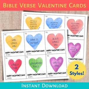 Kinder Valentinstag Karten, druckbare Bibel Vers Valentinstag, christlicher Valentinstag, Schrift Valentinstag, Johannes 3:16 Valentinstag, religiöser Valentinstag