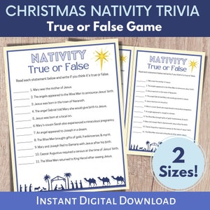 Christian Christmas Trivia, Christmas Bible Trivia, Christmas Trivia ...