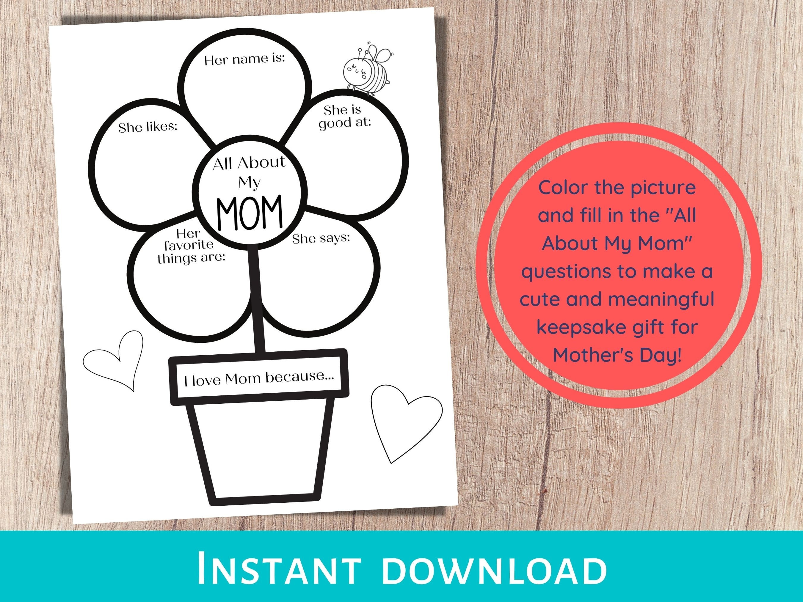 all about mom printable – Image 12