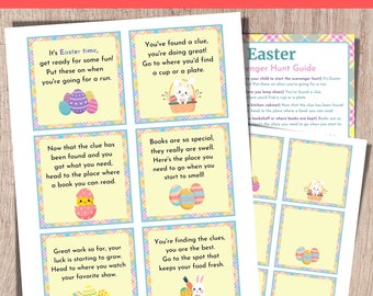 Easter Scavenger Hunt, Printable Easter Game, Indoor Scavenger Hunt, Treasure Hunt, Easter Scavenger Hunt For Kids, Easter Activity