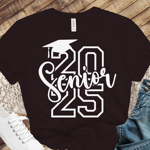 Senior 2025 Iron on Decal Etsy