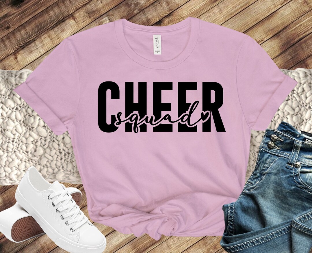 Cheerleader Decal, Ready to Press Decal, Heat Transfer Decal