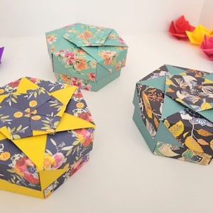Coffret Cadeau Origami Floral