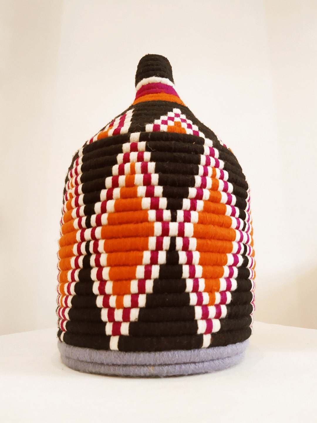 Handmade Moroccan Basket African Basket Woven Bowl Wall Etsy