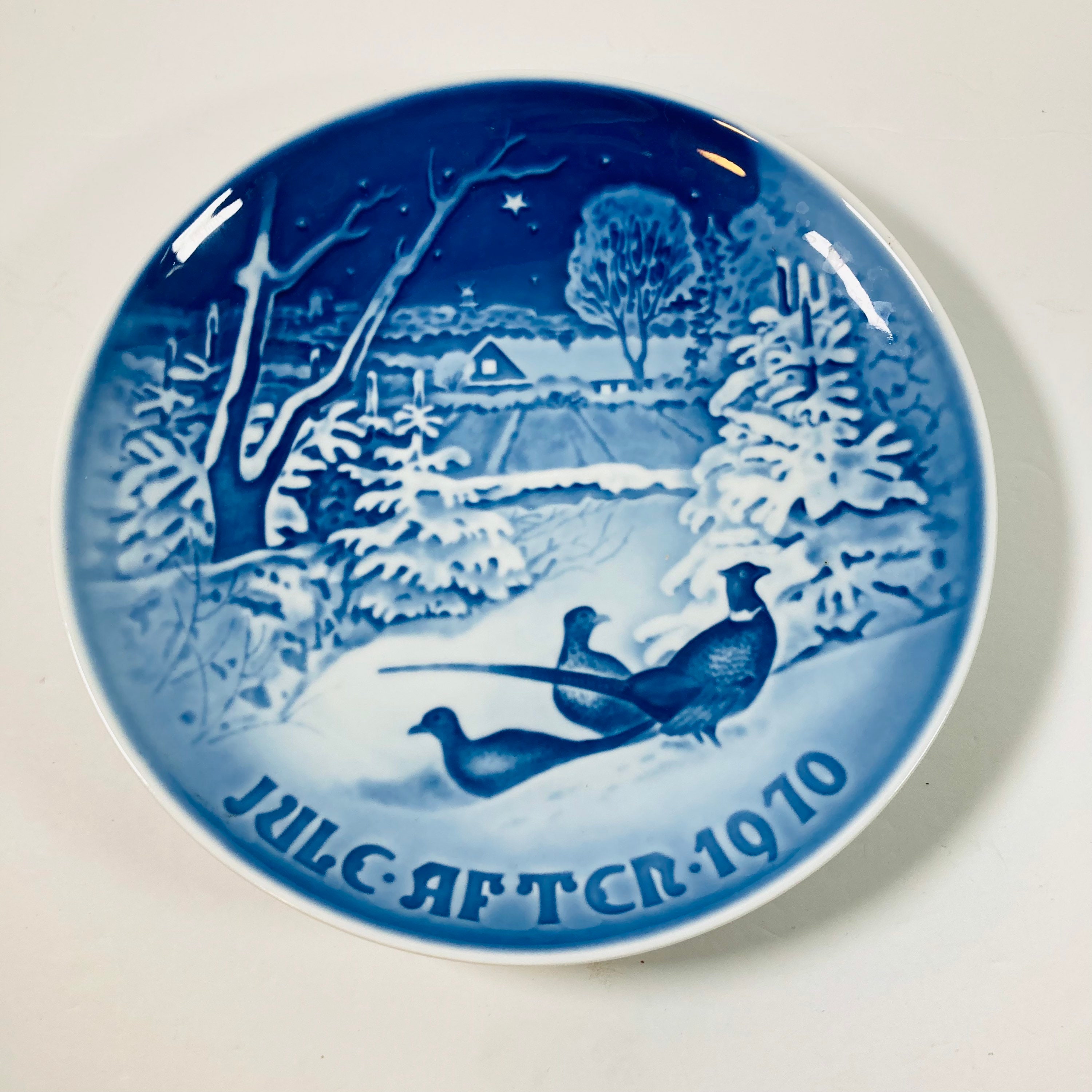 Vintage Vtg Bing & Grondahl BG Christmas Decorative 7” Plate