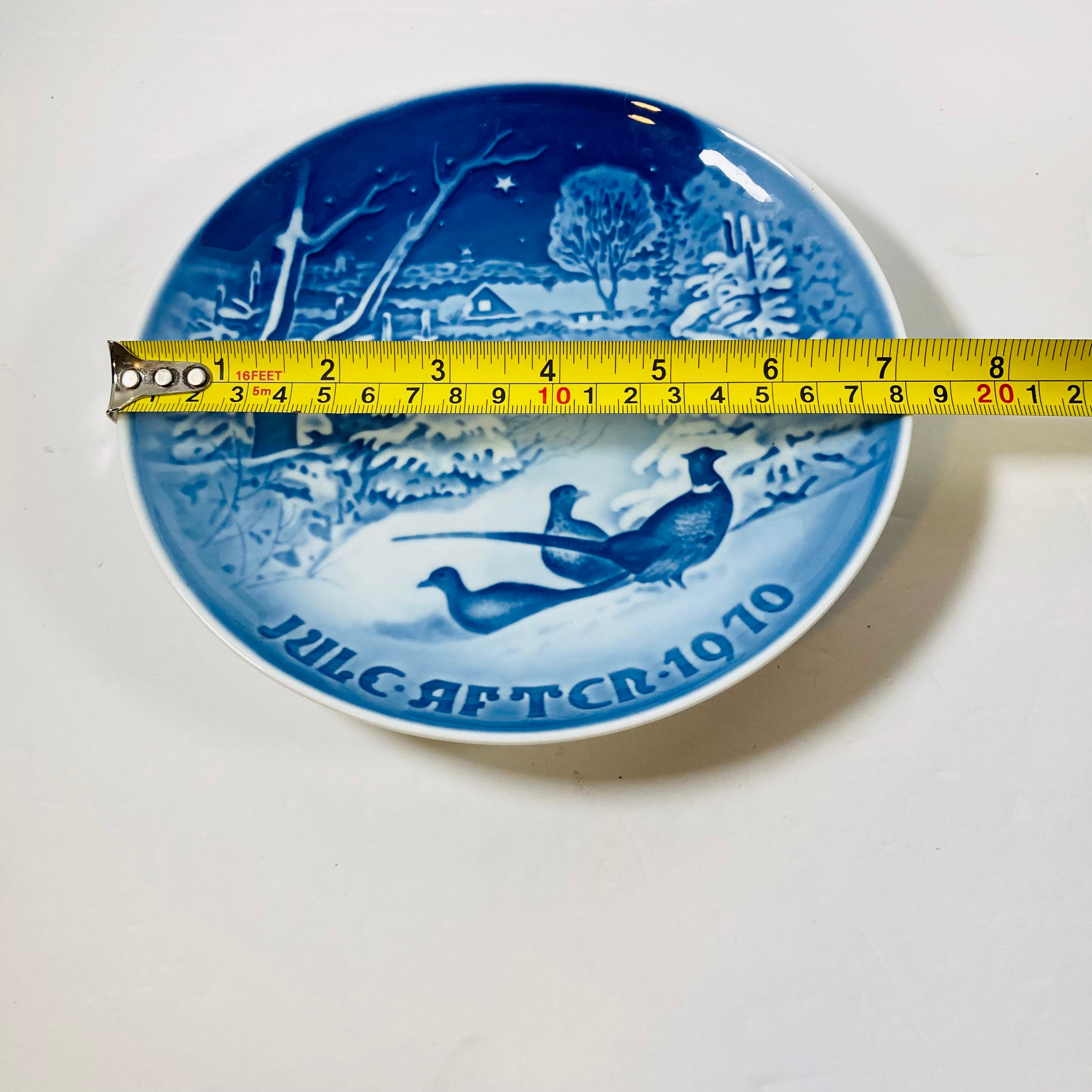 Vintage Vtg Bing & Grondahl BG Christmas Decorative 7” Plate