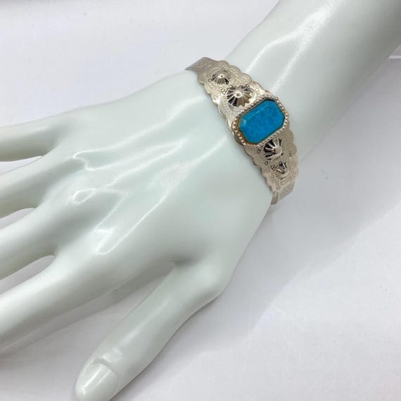 新品未使用、シルバー カフブレスレット ターコイズ コーラル ターコイズブレスレット クロス [b825] | ブレスレット,ストーン