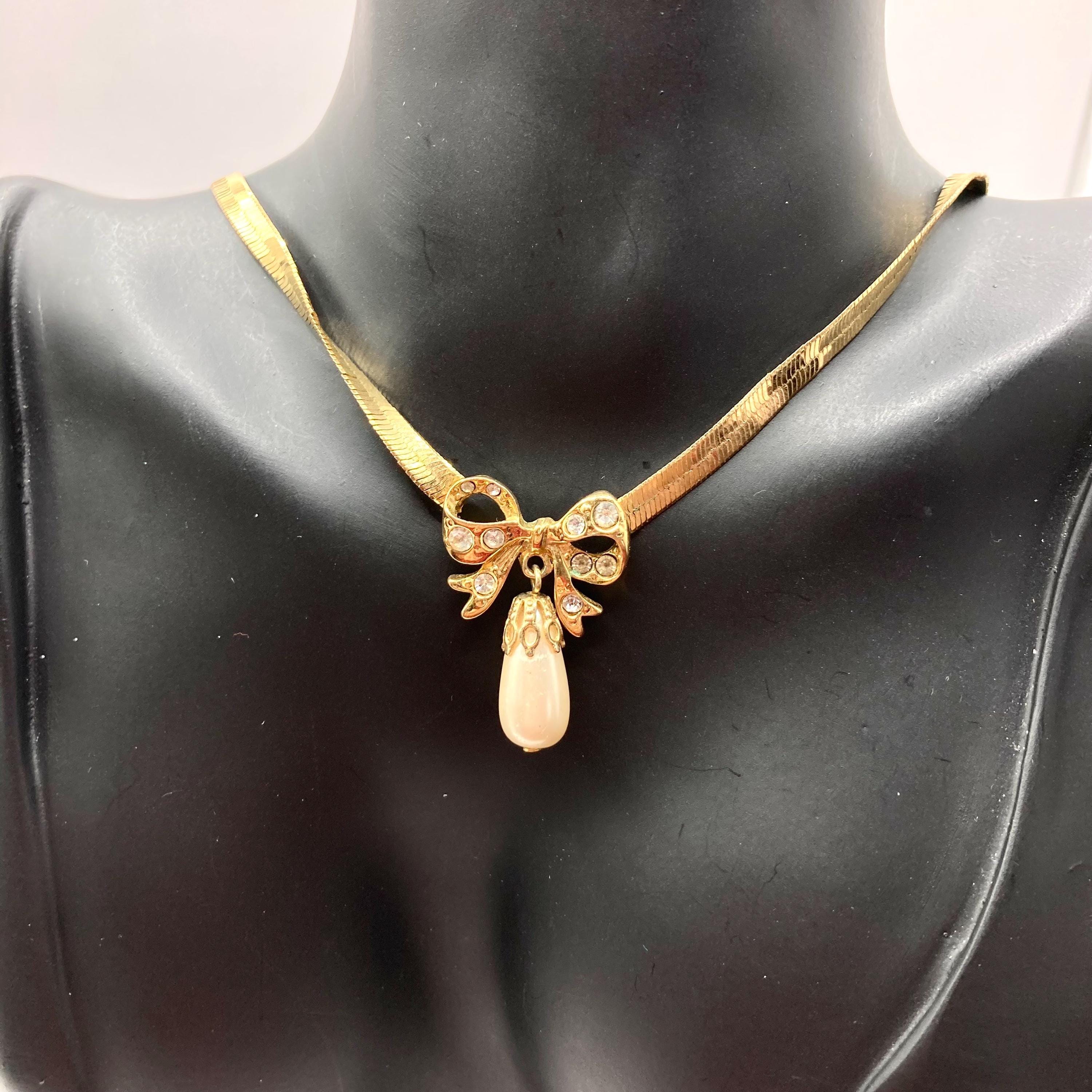 Vtg 1980s Necklace - Etsy Singapore