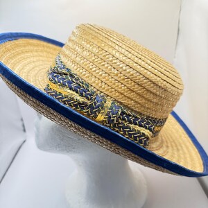 Italian Straw Hat Women - Etsy display picture 1