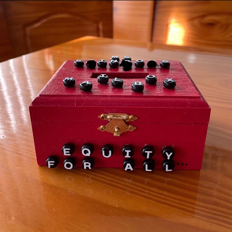 Custom Wooden Classroom Teacher Mailbox for Notes Etsy