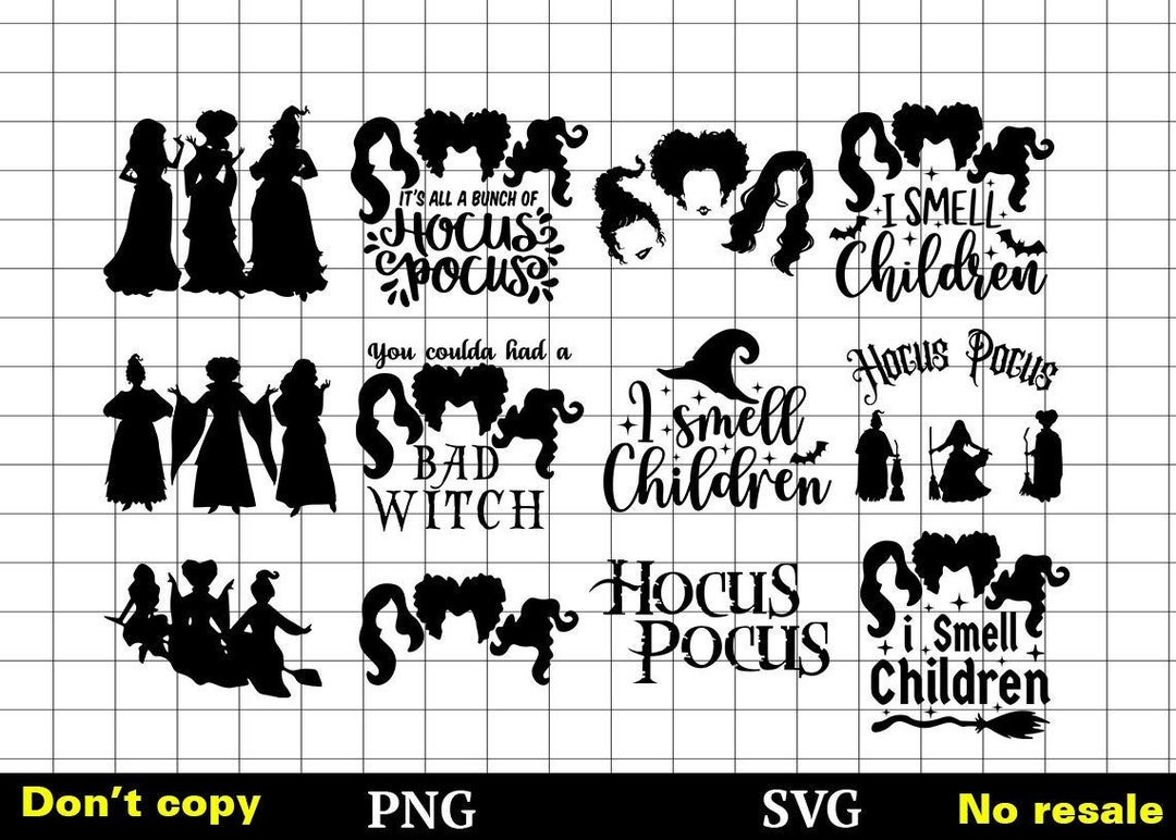 Hocus Pocus SVG Sanderson Svg Halloween Svg Sanderson