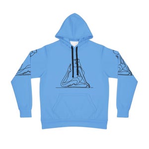Yoga Hoodie, Exercise Sweatshirt, Workout Jacket, Fitness Hoodie, Gym Apparel, Athleisure Top, Yoga Gift, Breathe Stretch Repeat
