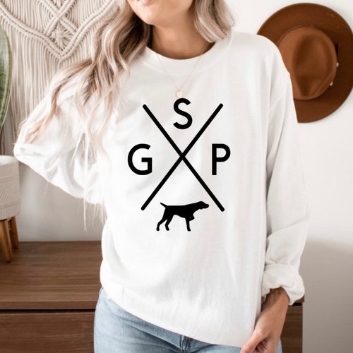 GSP GSP MOM German Shorthaired Pointer Crewneck Dog Dog Etsy