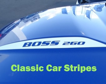 Boss 260 Decal Sticker Kit BA-BF XR8 Bonnet Bulge